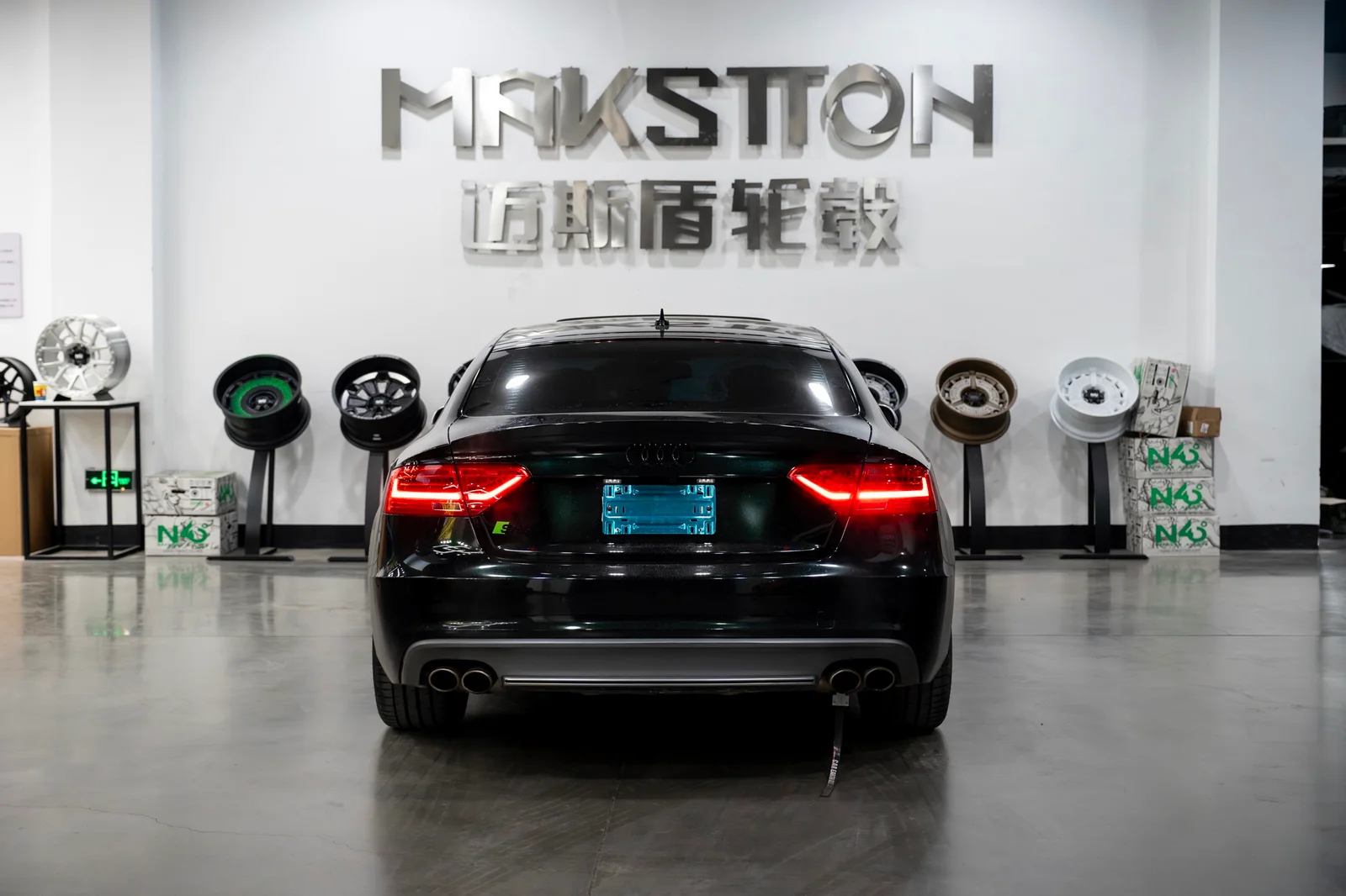奥迪S5 · MST 715 轮毂装车实拍，第5张