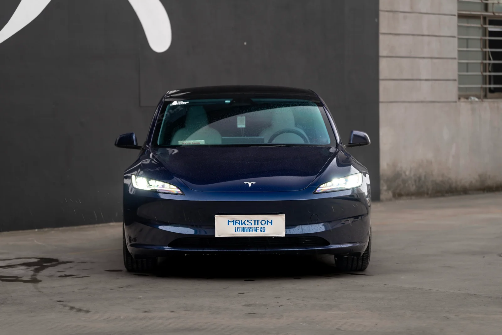 特斯拉Model3焕新版改装MAKSTTON MST 71618寸轮毂实拍图（第4张）