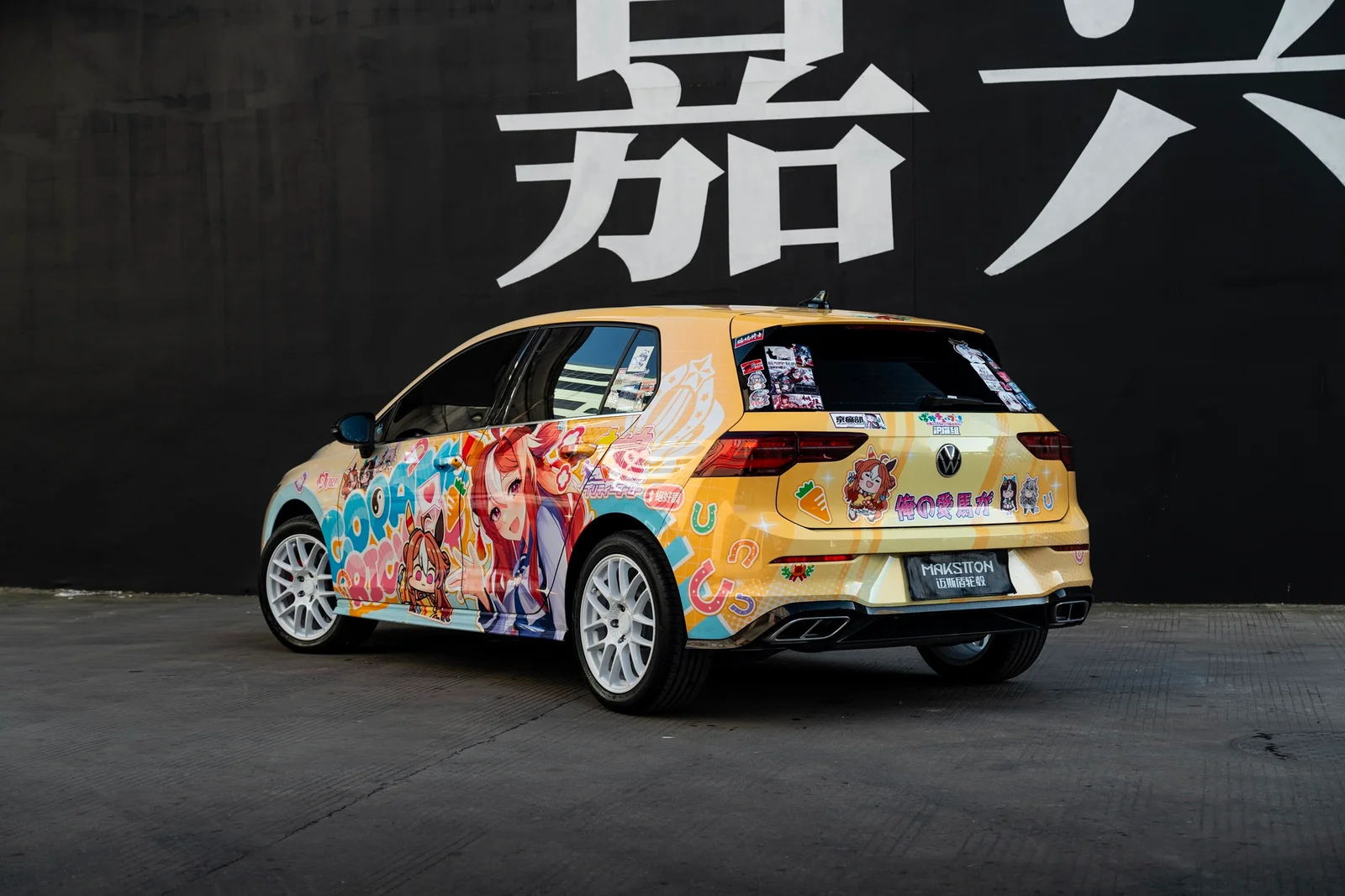 大众高尔夫八代 · MST CK70 轮毂装车实拍，第3张