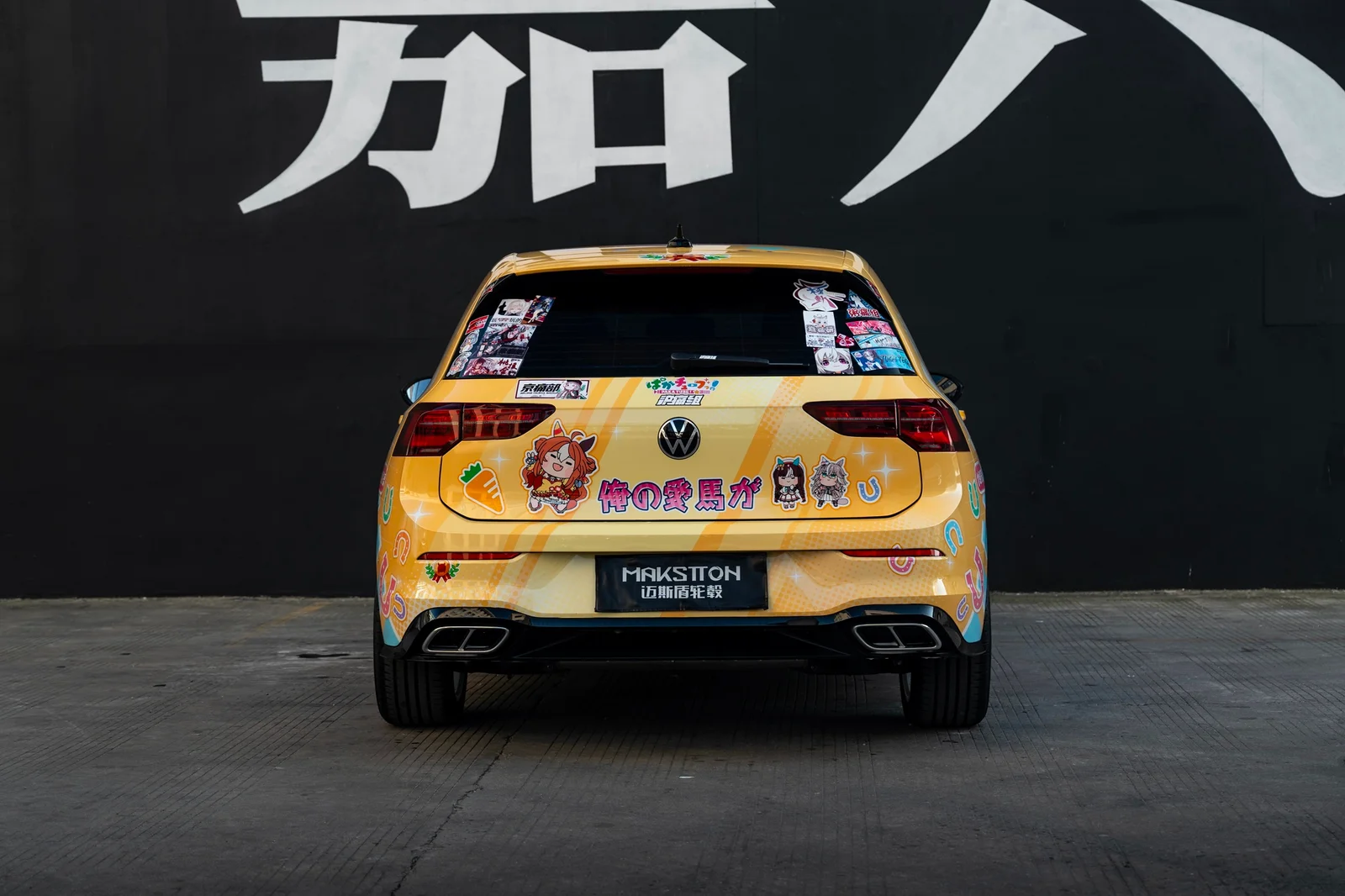 大众高尔夫八代 · MST CK70 轮毂装车实拍，第5张