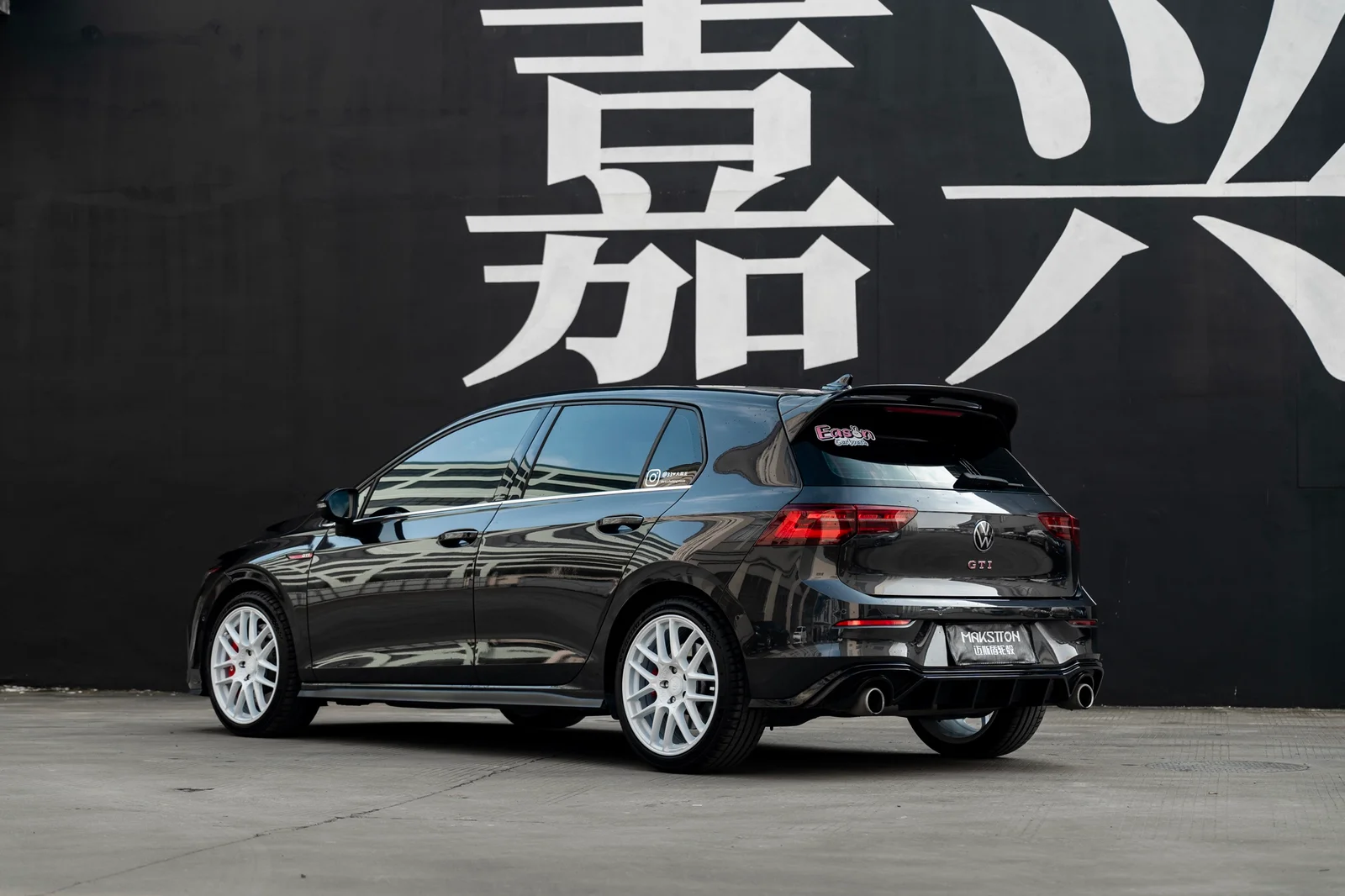 大众高尔夫八代GTI · MST CK70 轮毂装车实拍，第3张