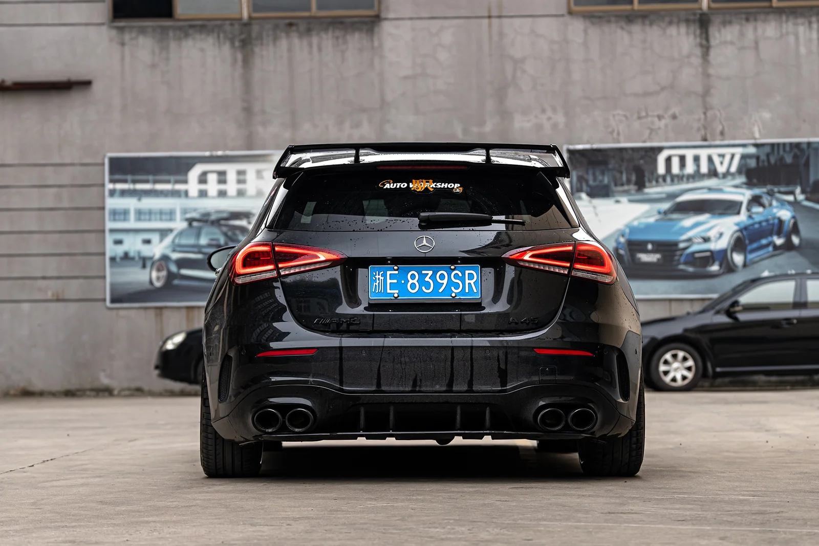 奔驰A35AMG · MST CK70 轮毂装车实拍，第5张