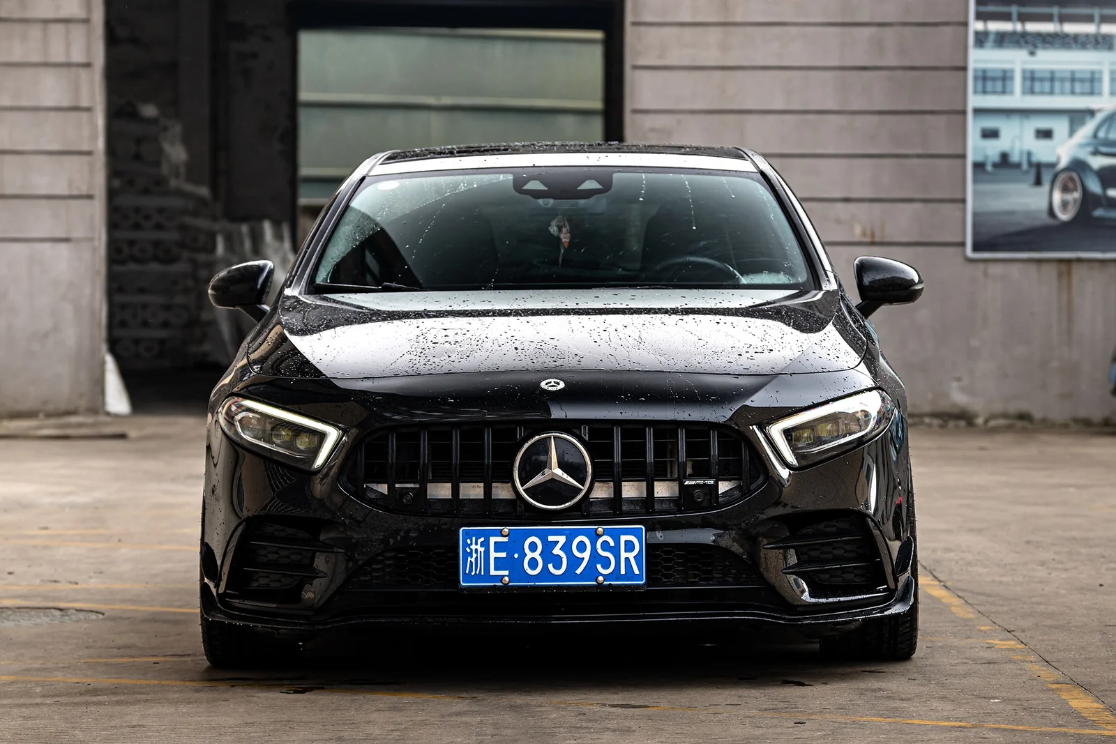 奔驰A35AMG · MST CK70 轮毂装车实拍，第6张
