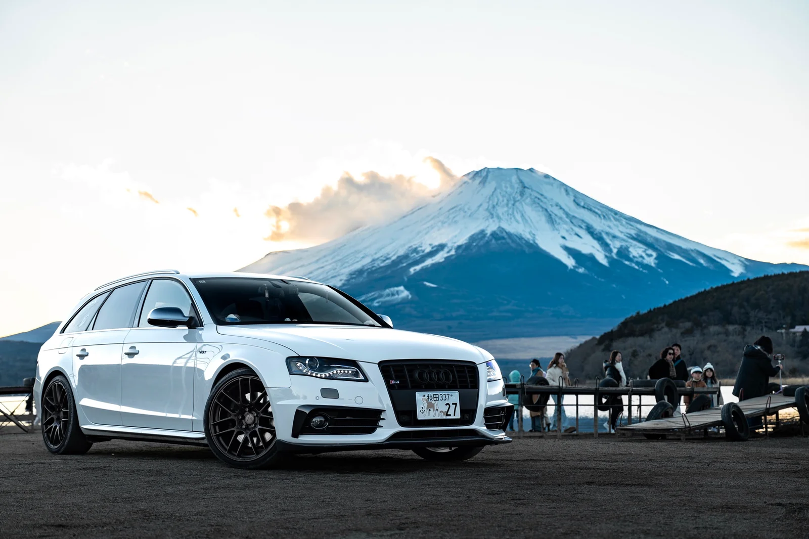 奥迪S4 Avant · MST CK70 轮毂装车实拍，第2张