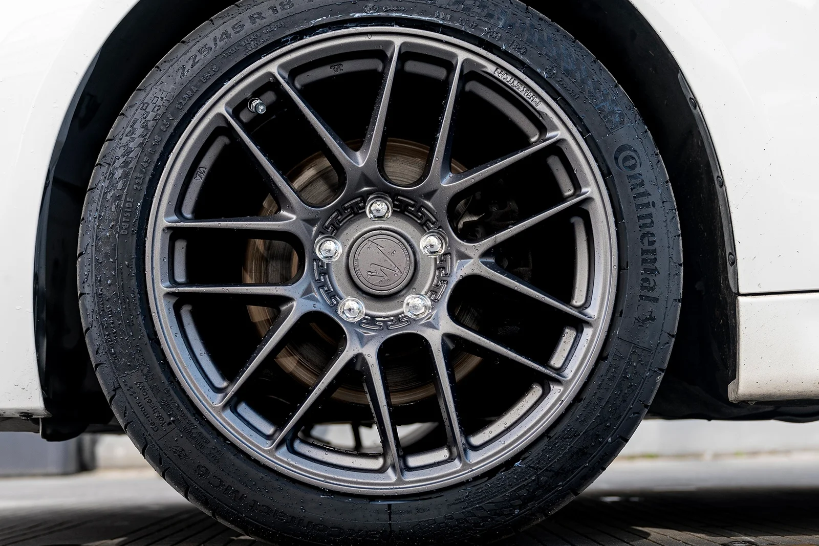 宝马320 · MST CK70 轮毂装车实拍，第2张