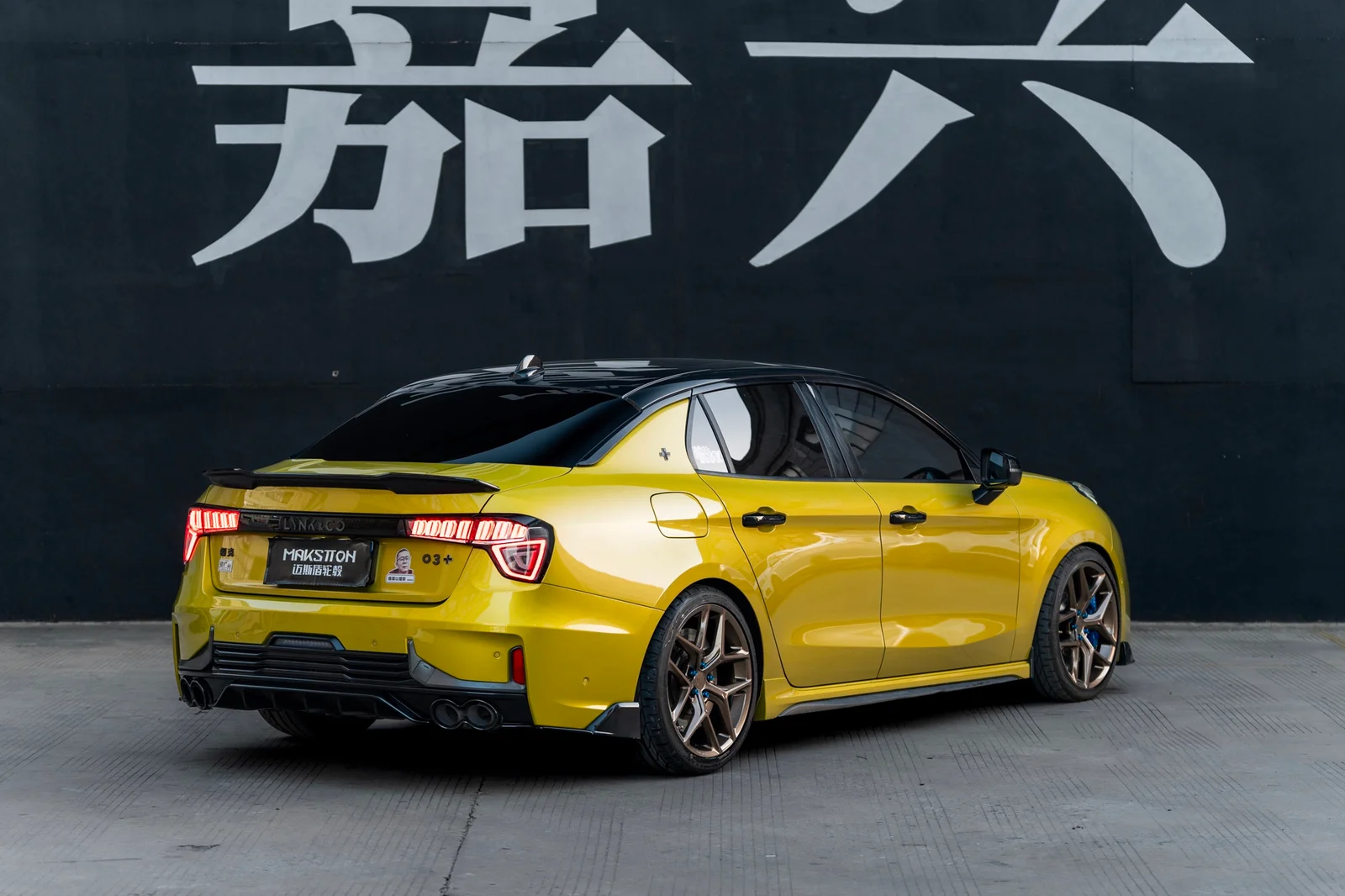 领克03+ · FG FK07RL 轮毂装车实拍，第3张
