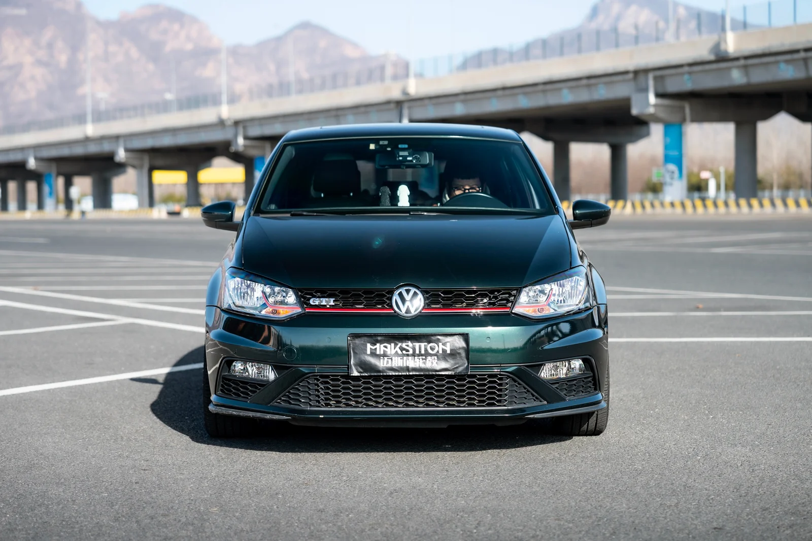 大众Polo GTI · FG FK70 轮毂装车实拍，第4张