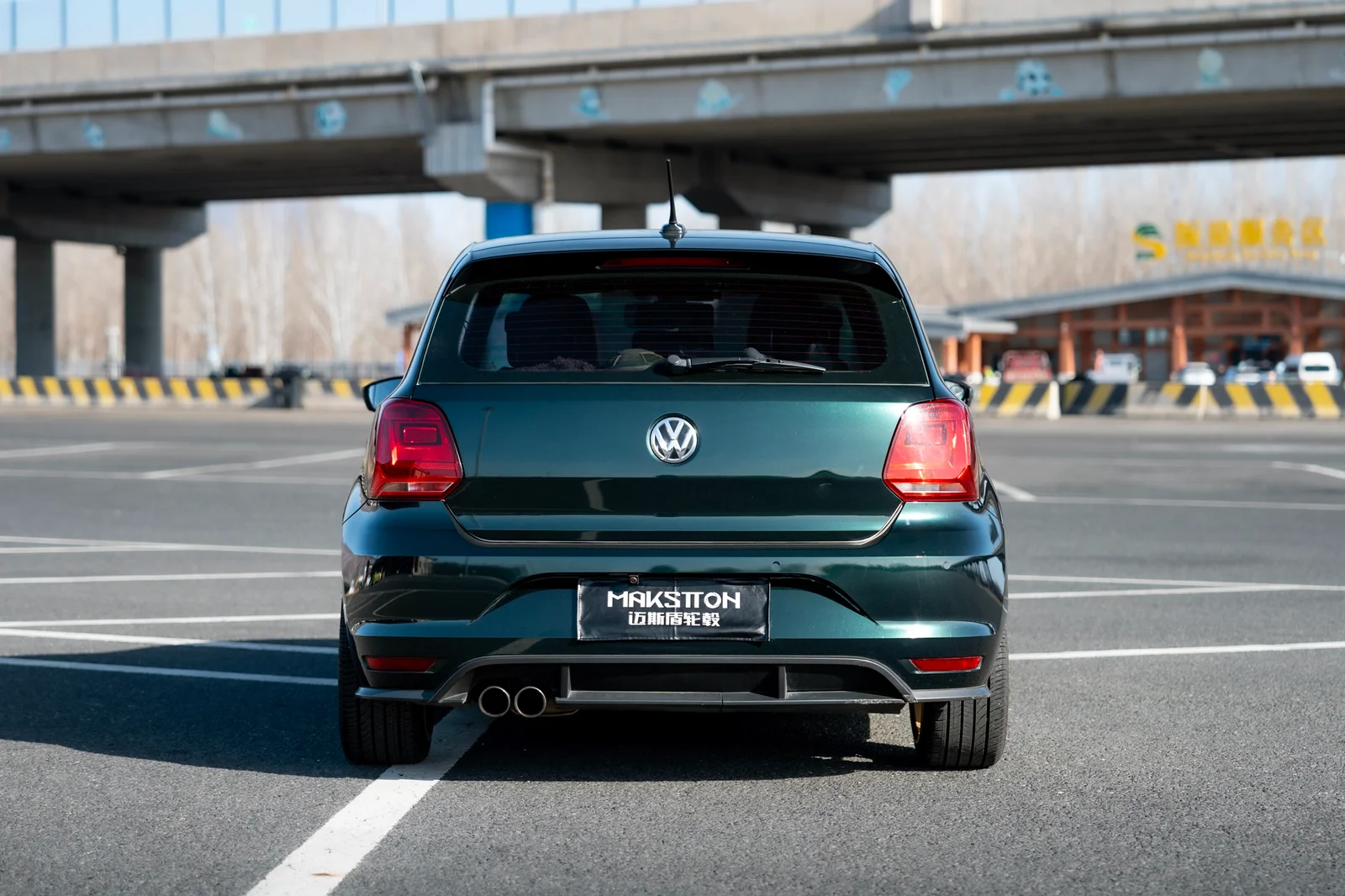大众Polo GTI · FG FK70 轮毂装车实拍，第5张