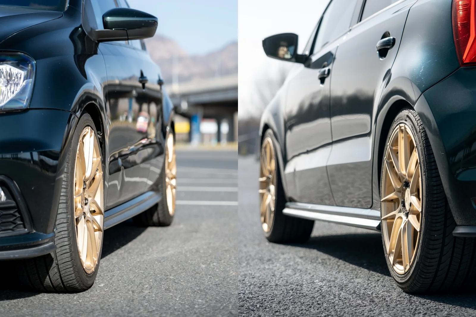 大众Polo GTI · FG FK70 轮毂装车实拍，第7张