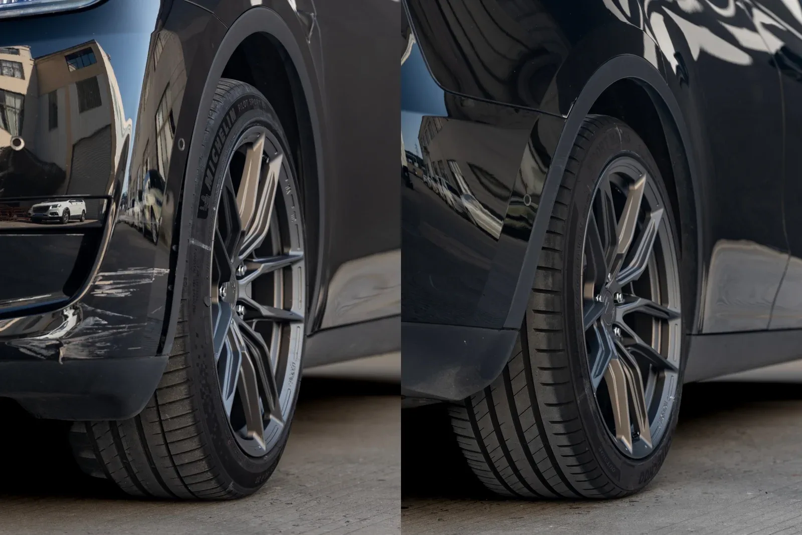 特斯拉ModelY · FG 713 轮毂装车实拍，第7张