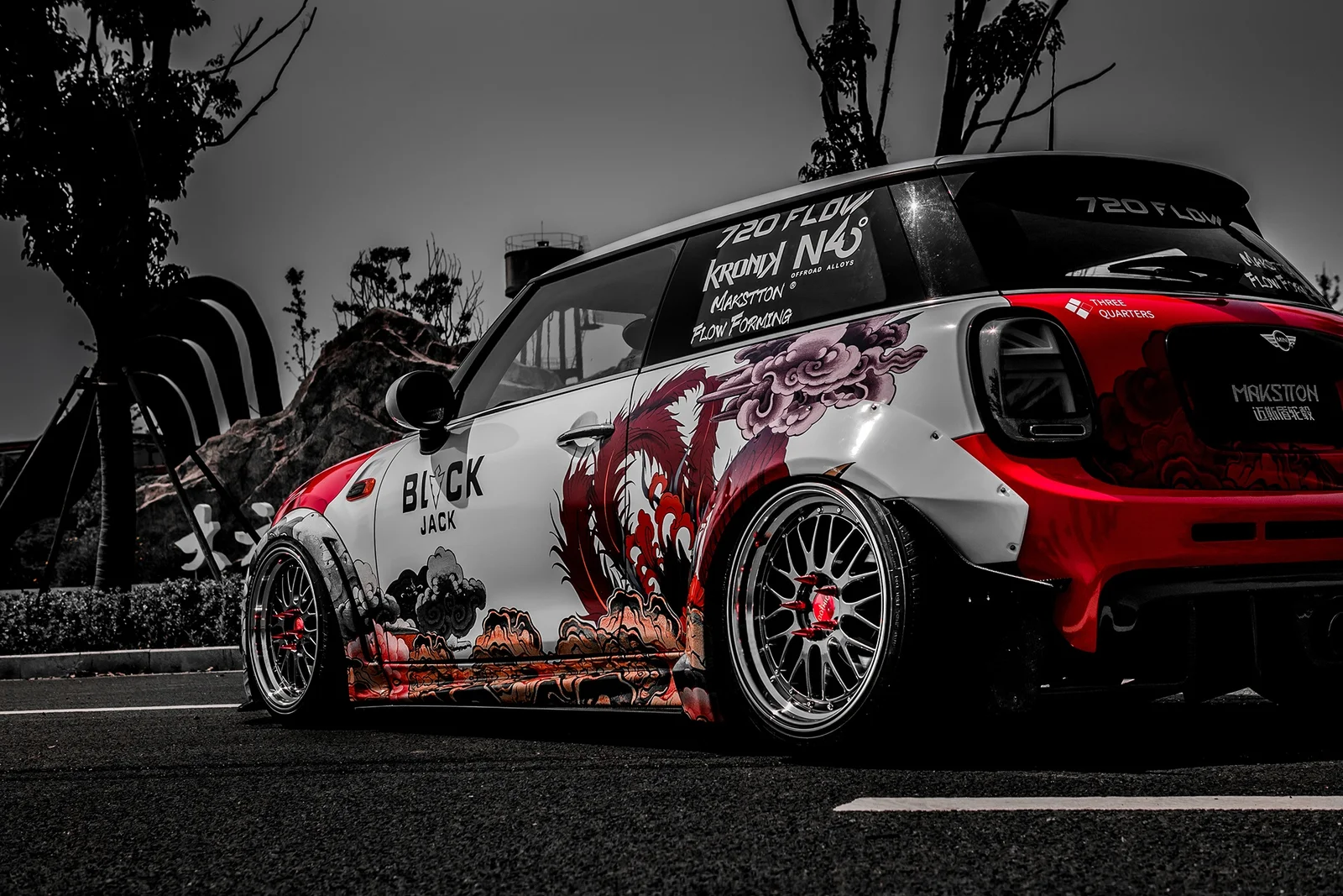 MINI Cooper · GOT 002 轮毂装车实拍，第6张