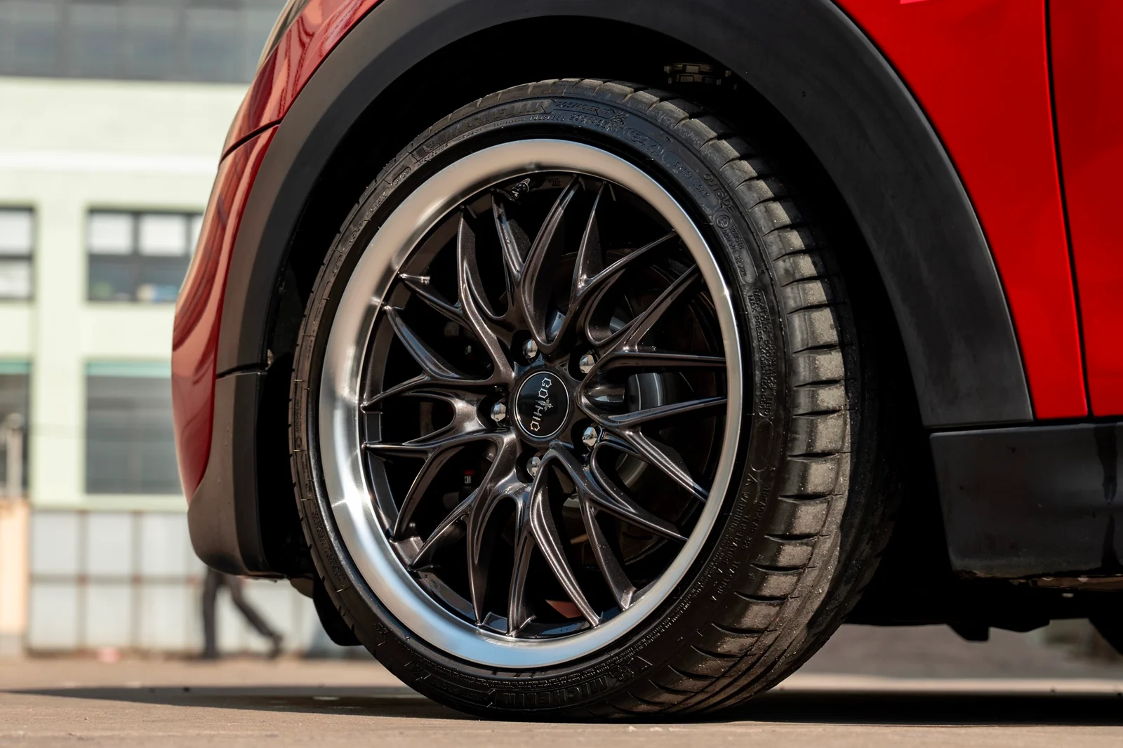 MINI Cooper · GOT 004 轮毂装车实拍，第6张