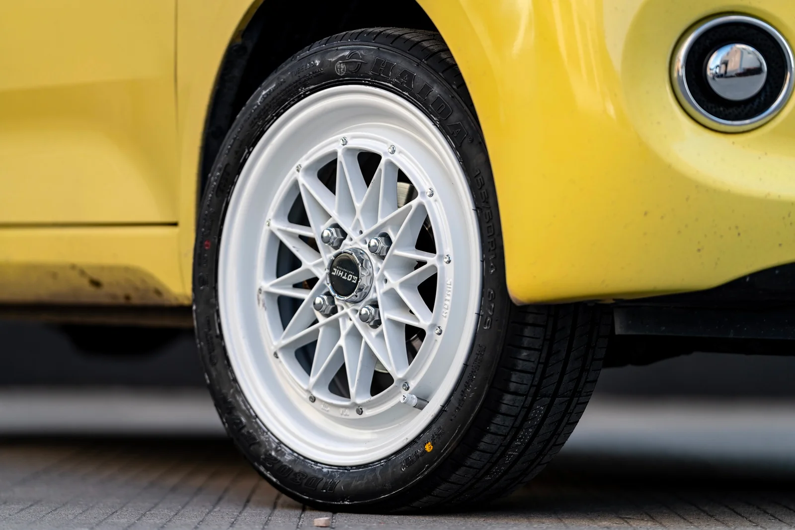 五菱宏光Mini EV · GOT 006 轮毂装车实拍，第6张