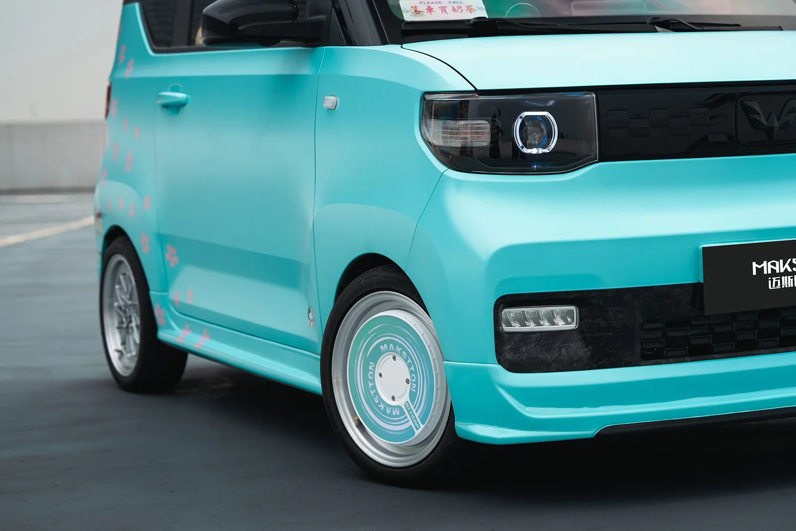 五菱宏光Mini EV · GOT 006 轮毂装车实拍，第5张