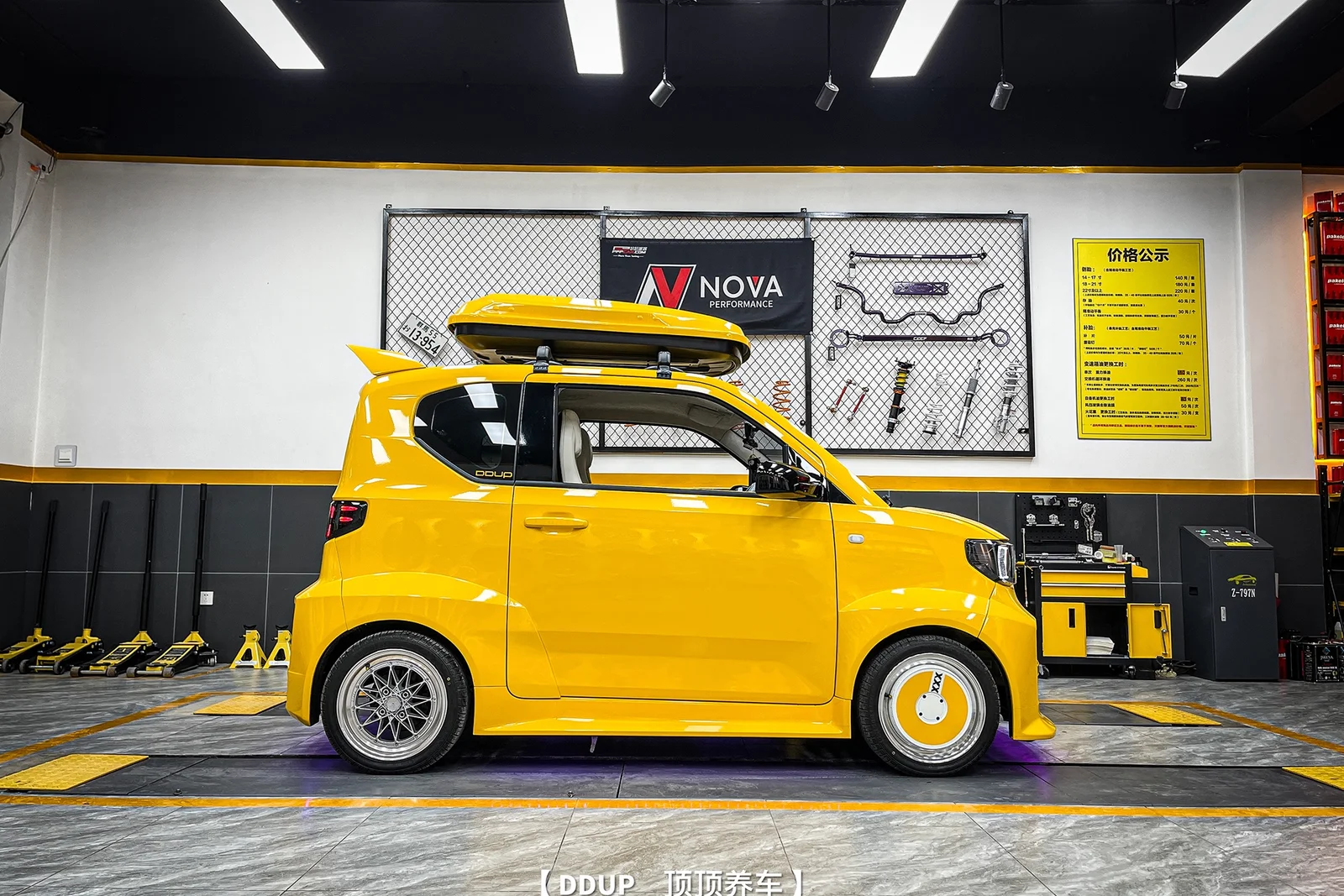 五菱宏光Mini EV · GOT 006 轮毂装车实拍，第1张