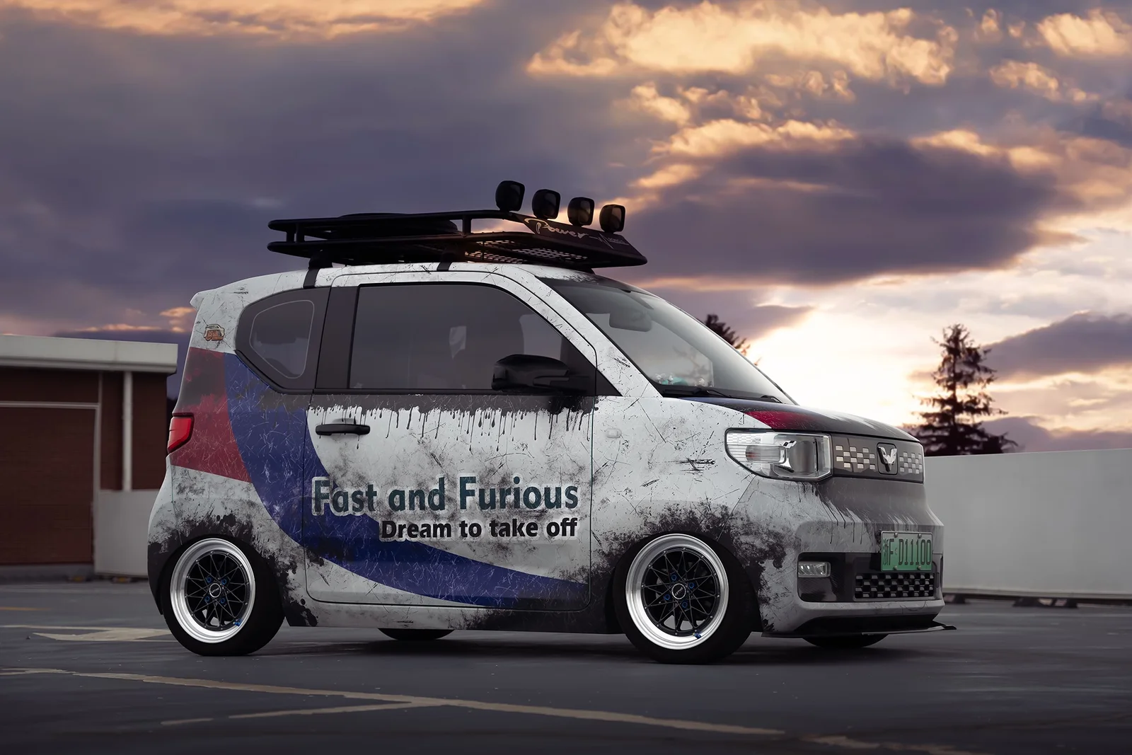 五菱宏光Mini EV · GOT 006 轮毂装车实拍，第2张
