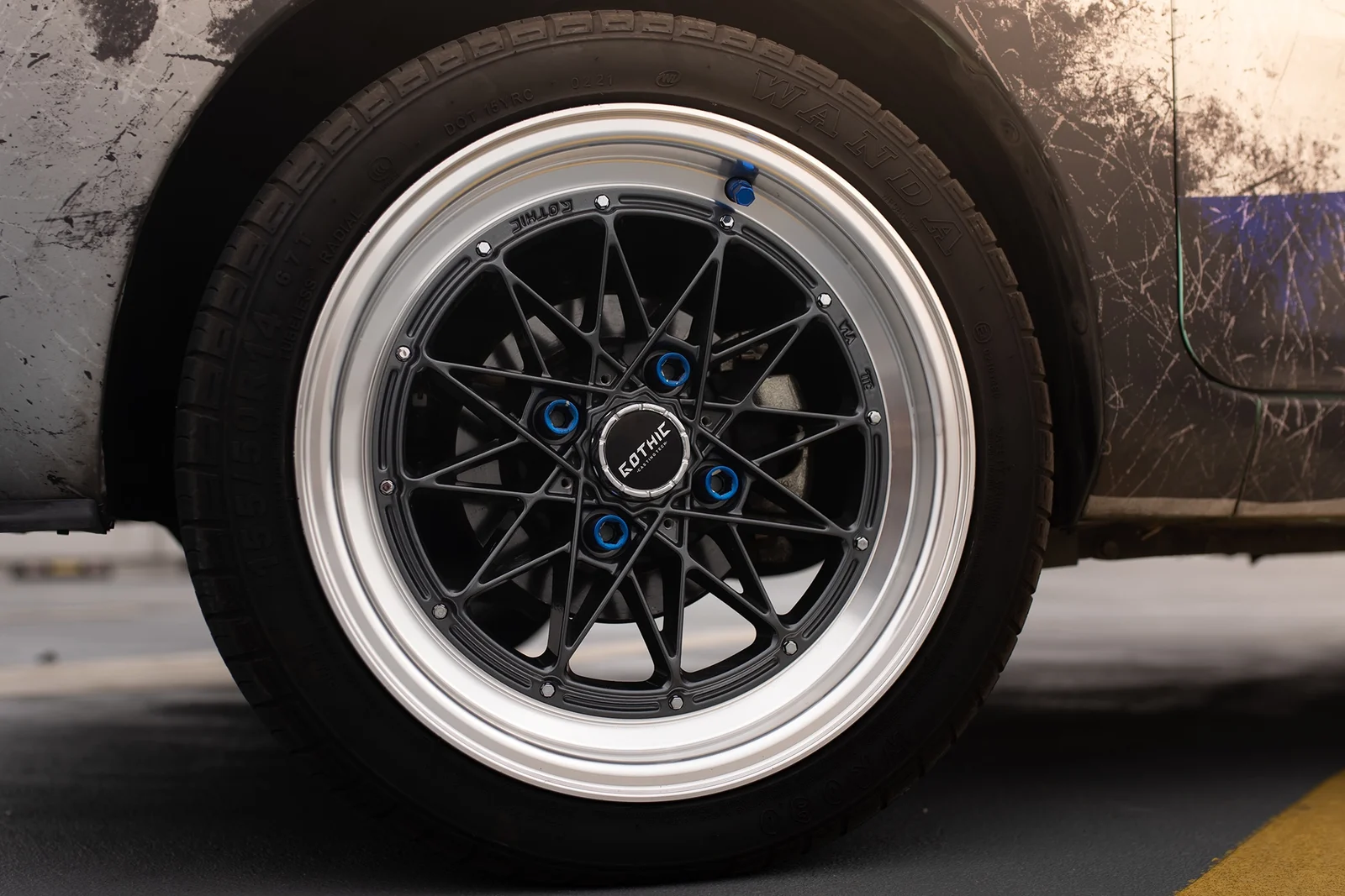 五菱宏光Mini EV · GOT 006 轮毂装车实拍，第3张