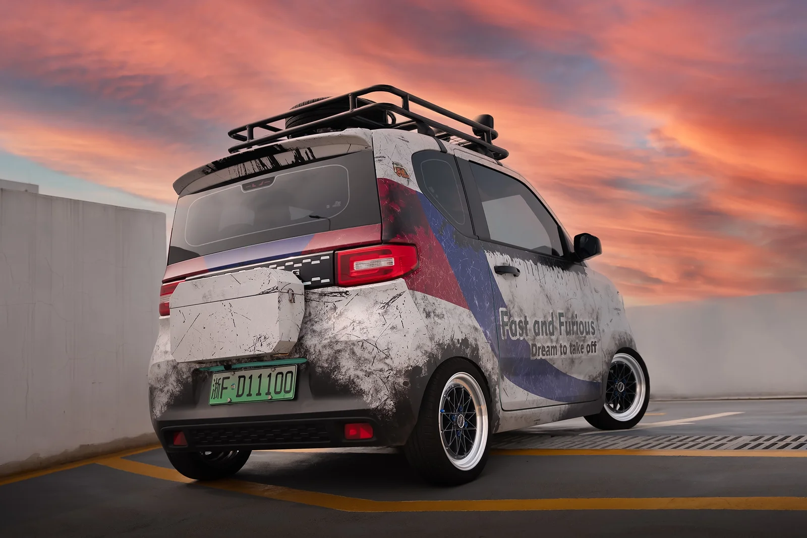 五菱宏光Mini EV · GOT 006 轮毂装车实拍，第5张