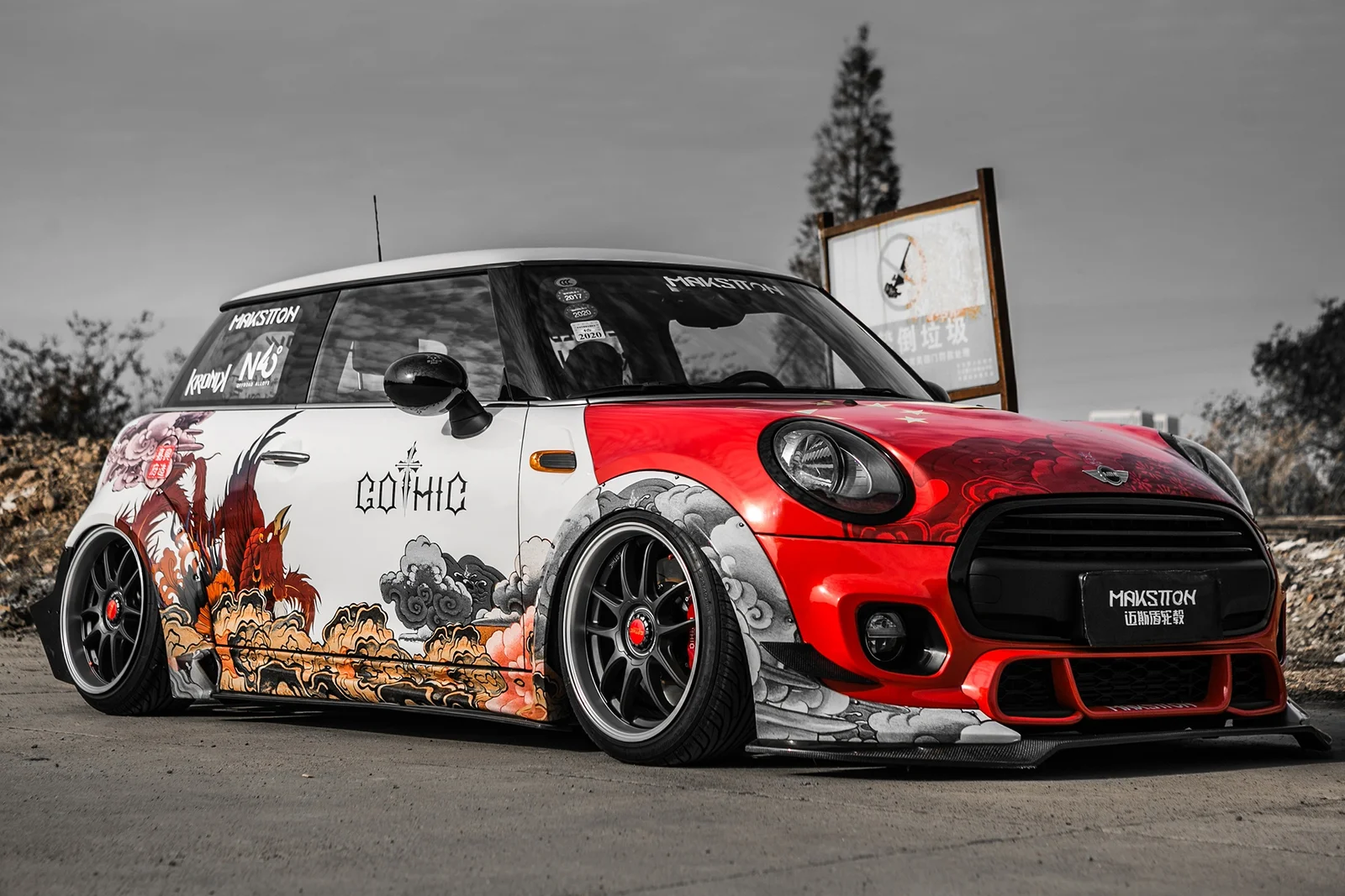 MINI Cooper · GOT 201 轮毂装车实拍，第5张