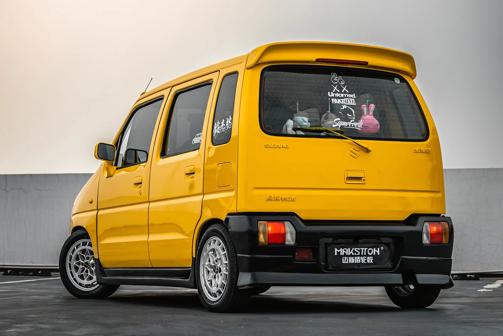 铃木北斗星 · GOT MINI00 轮毂装车实拍，第5张