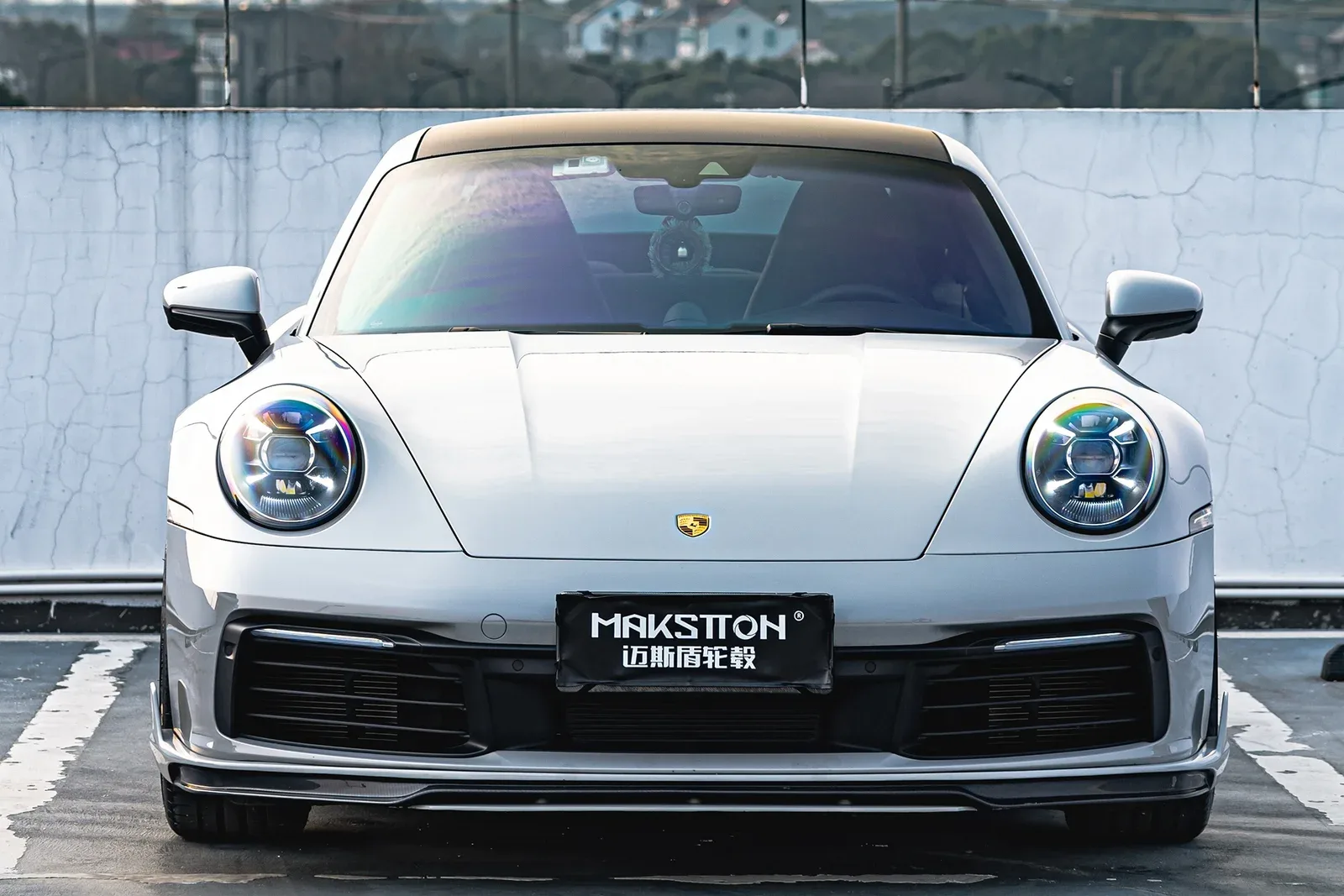 保时捷911 · FG FK07 轮毂装车实拍，第3张