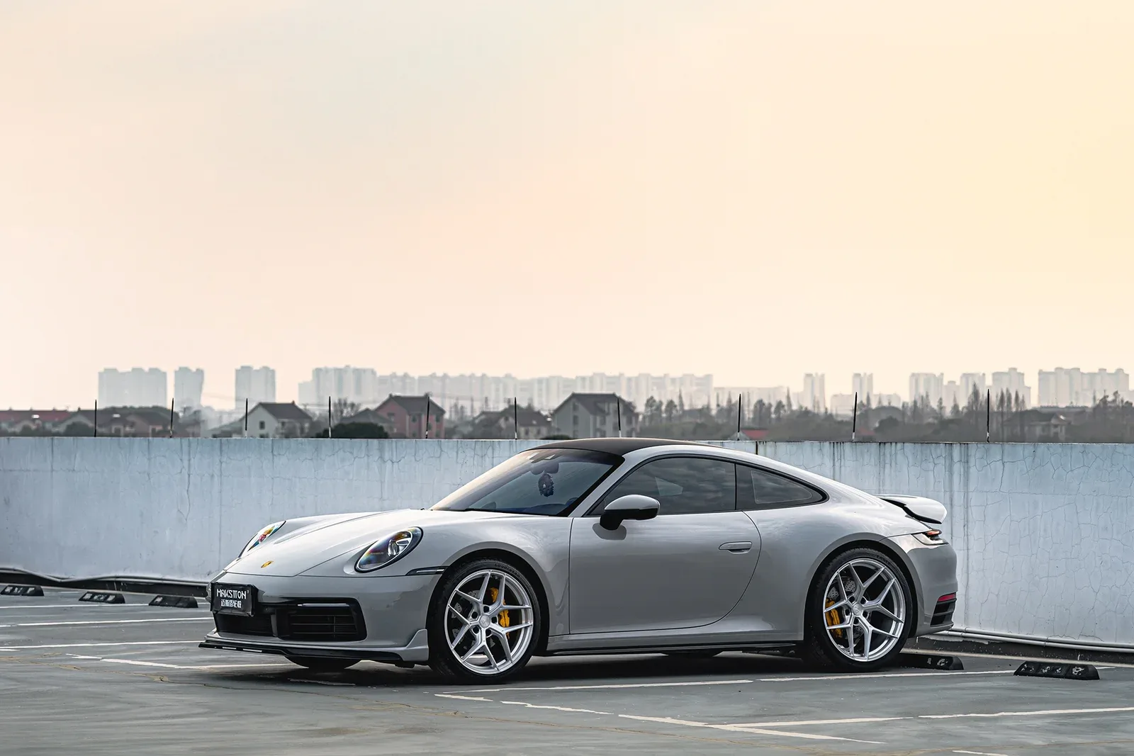 保时捷911 · FG FK07 轮毂装车实拍，第5张