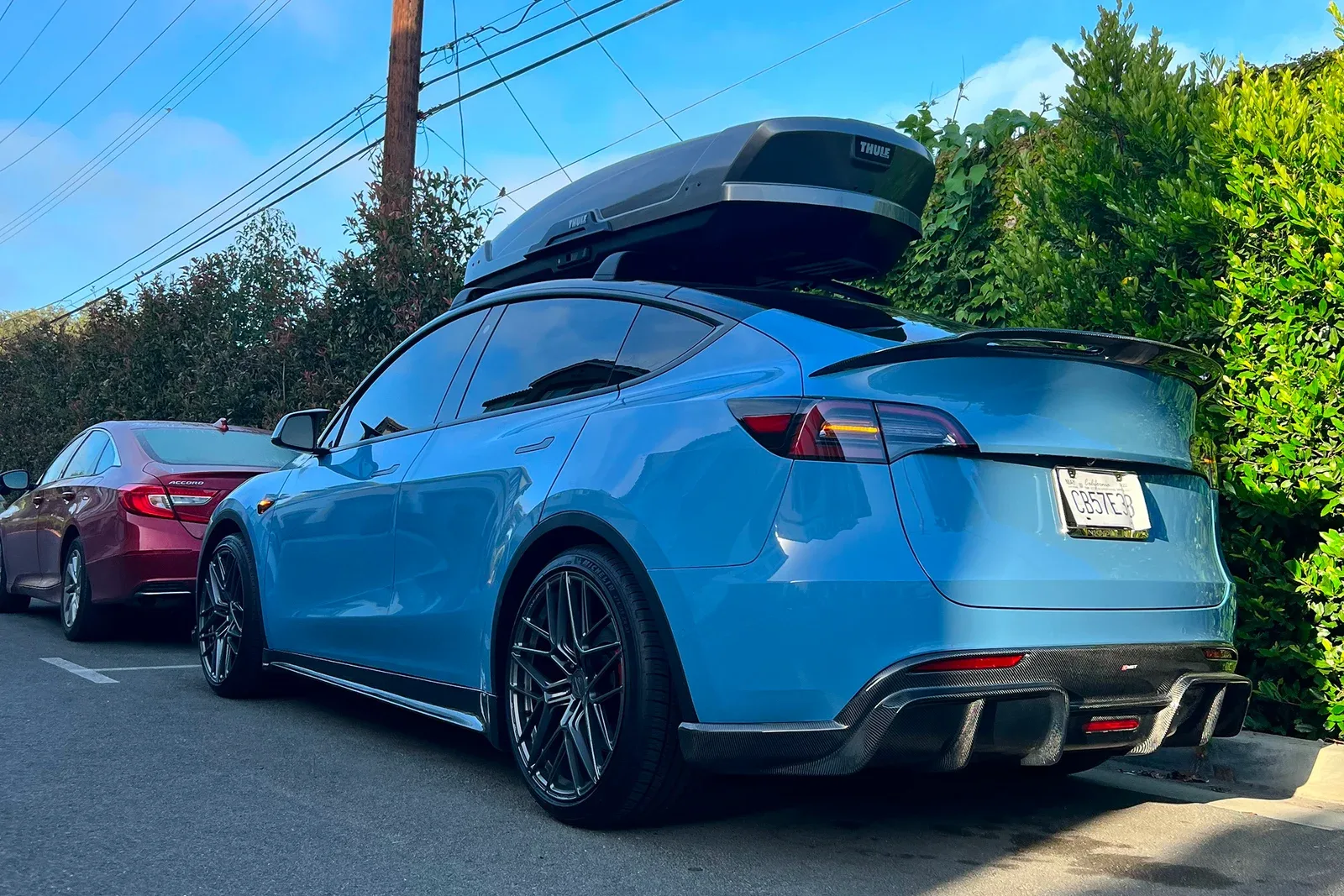 特斯拉ModelY · FG 718 轮毂装车实拍，第4张