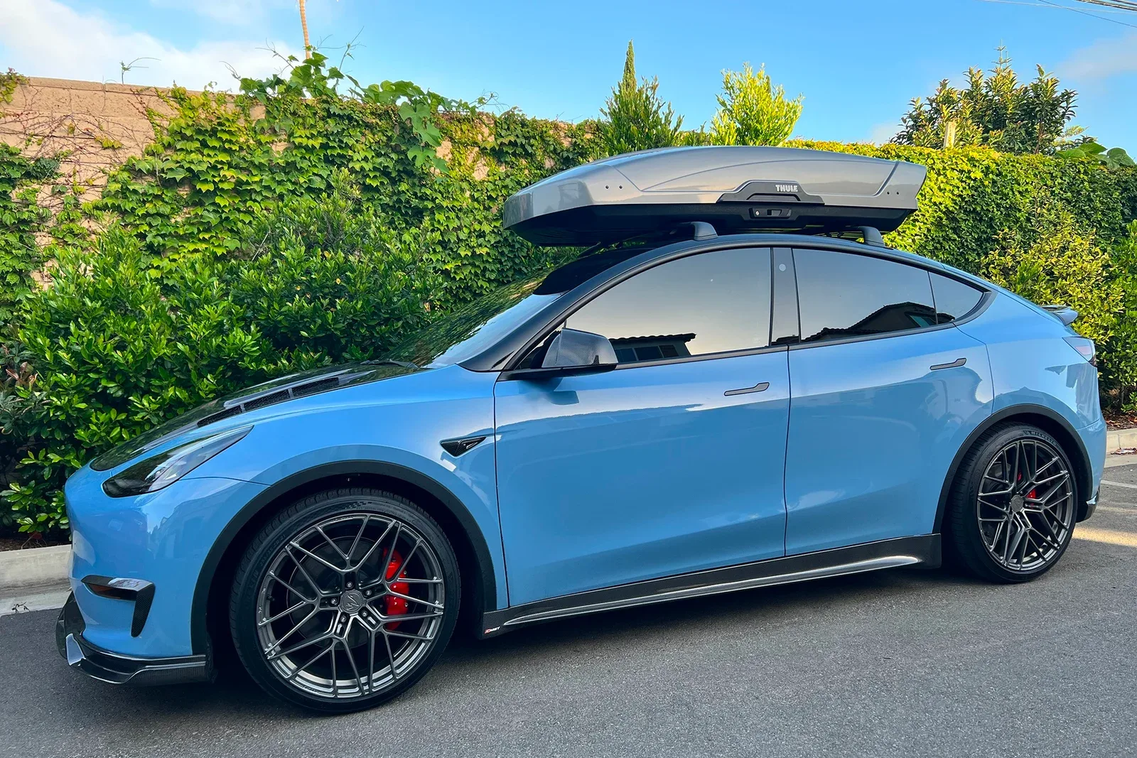 特斯拉ModelY · FG 718 轮毂装车实拍，第6张