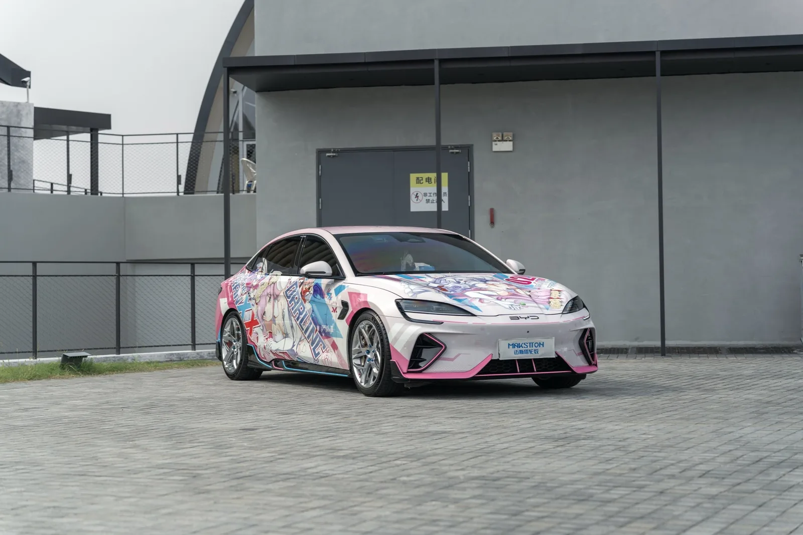 比亚迪海豹EV · FG ZO ST5 轮毂装车实拍，第2张