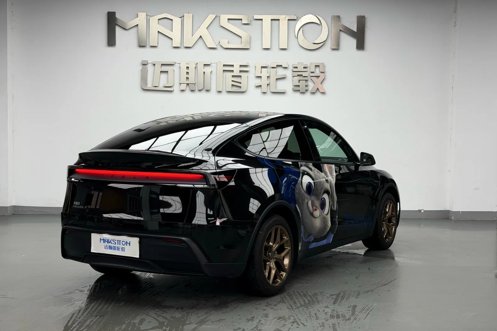 特斯拉ModelY · FG FK07R 轮毂装车实拍，第7张
