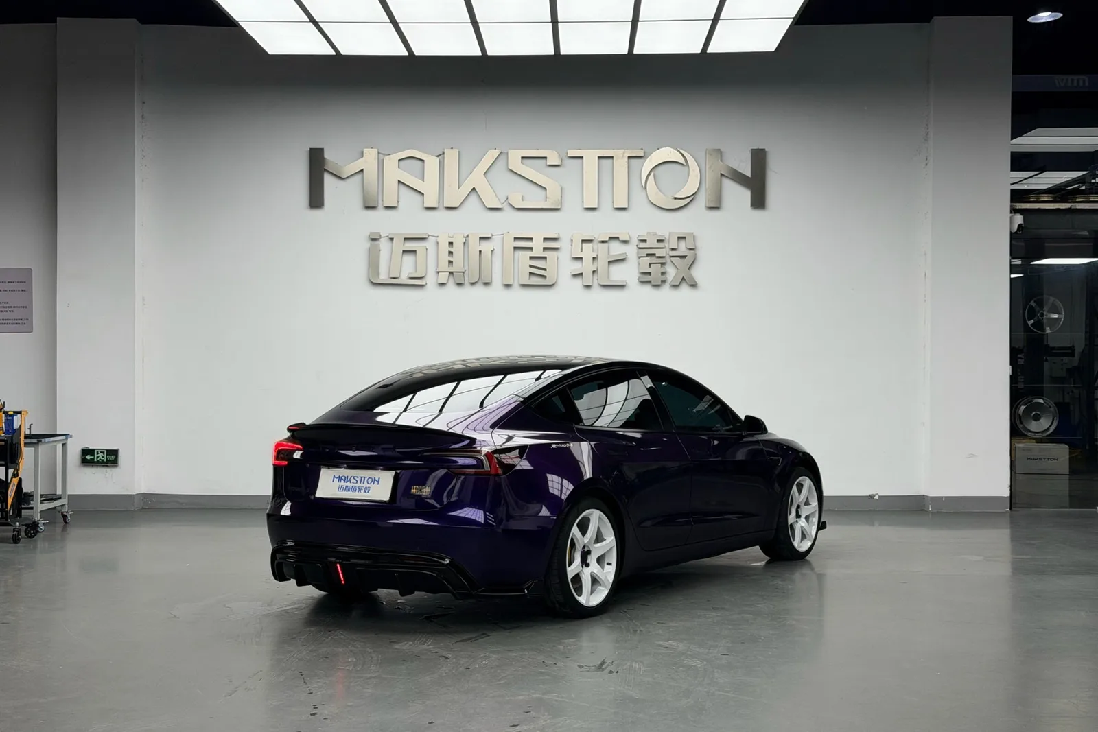 特斯拉Model3 · FF MR6 轮毂装车实拍，第5张