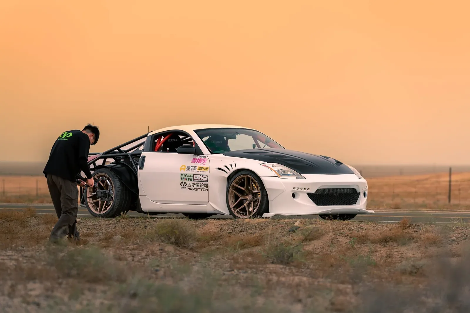 阿拉善 · 喷气 350Z，与 Lulu Cars，一起驶向巴丹吉林，现场影像 4