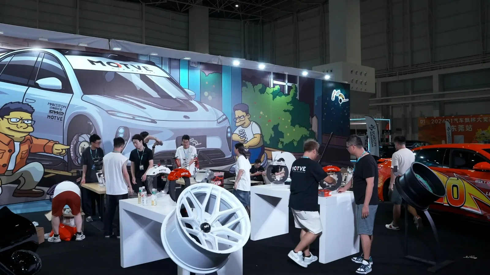 东莞 AIT 改装展，面向新能源汽车时代的设计，现场影像 10