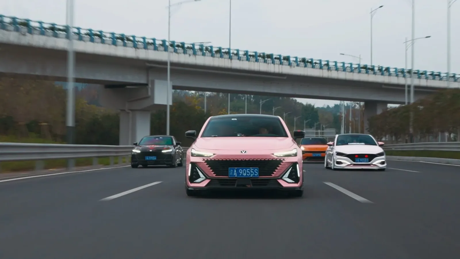 重庆，从嘉陵江边，到江北郊外，现场影像 11