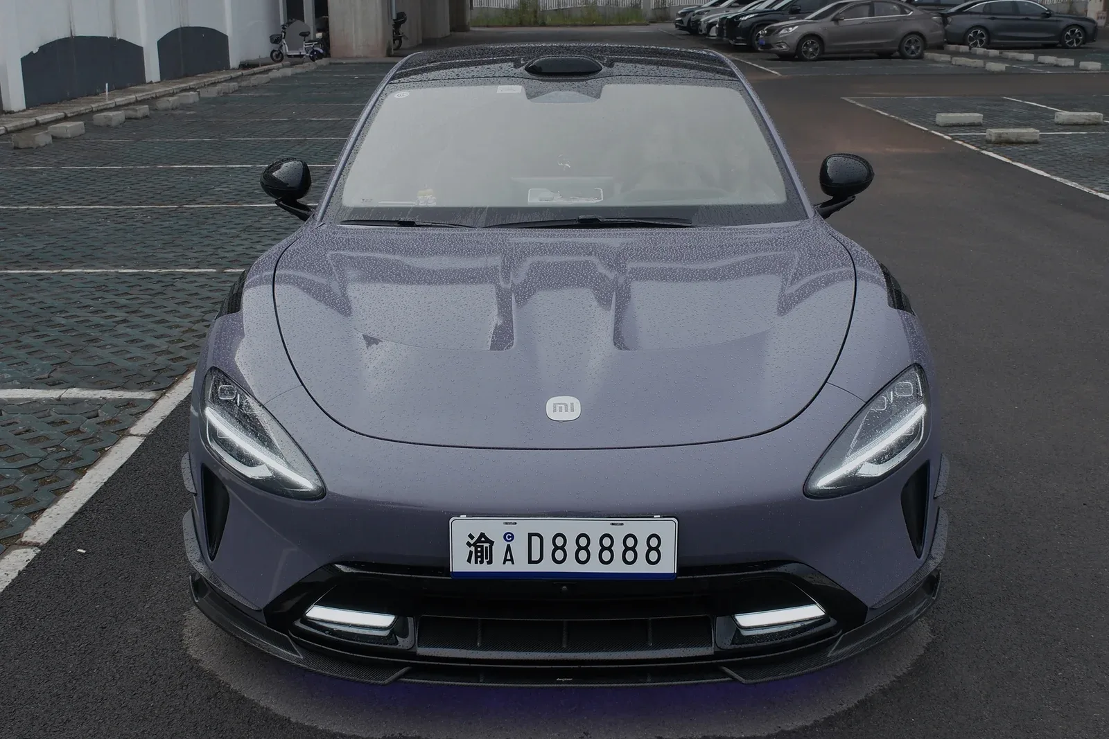 小米SU7 · FG FK07R 轮毂装车实拍，第3张