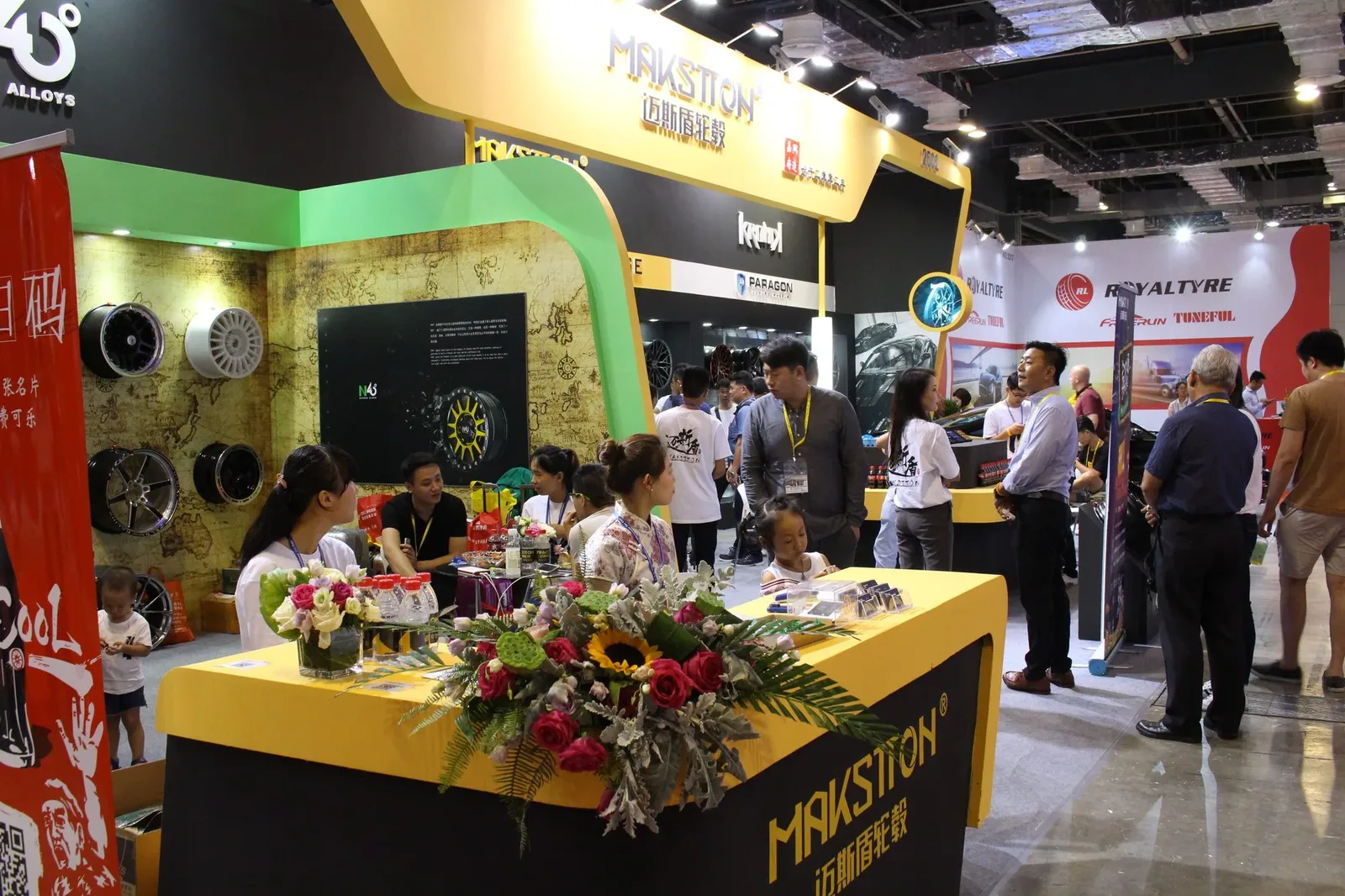 上海国际轮胎展，让更多车友用上旋压轮毂，现场影像 7