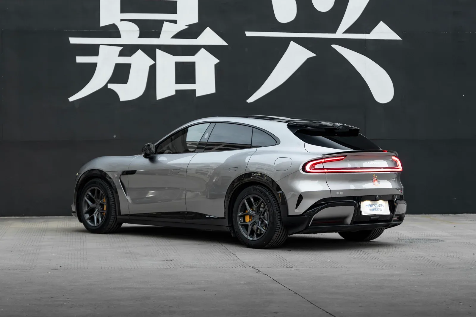 小米YU7改装MAKSTTON FG FK07R19寸轮毂实拍图（第3张）