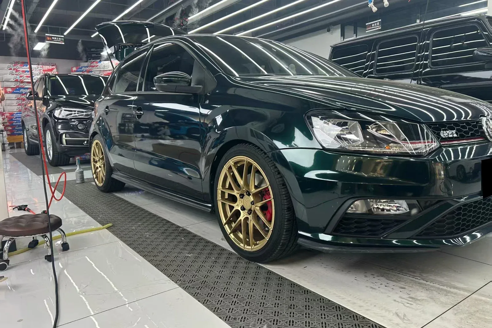 大众POLO · FG CK70 轮毂装车实拍，第2张