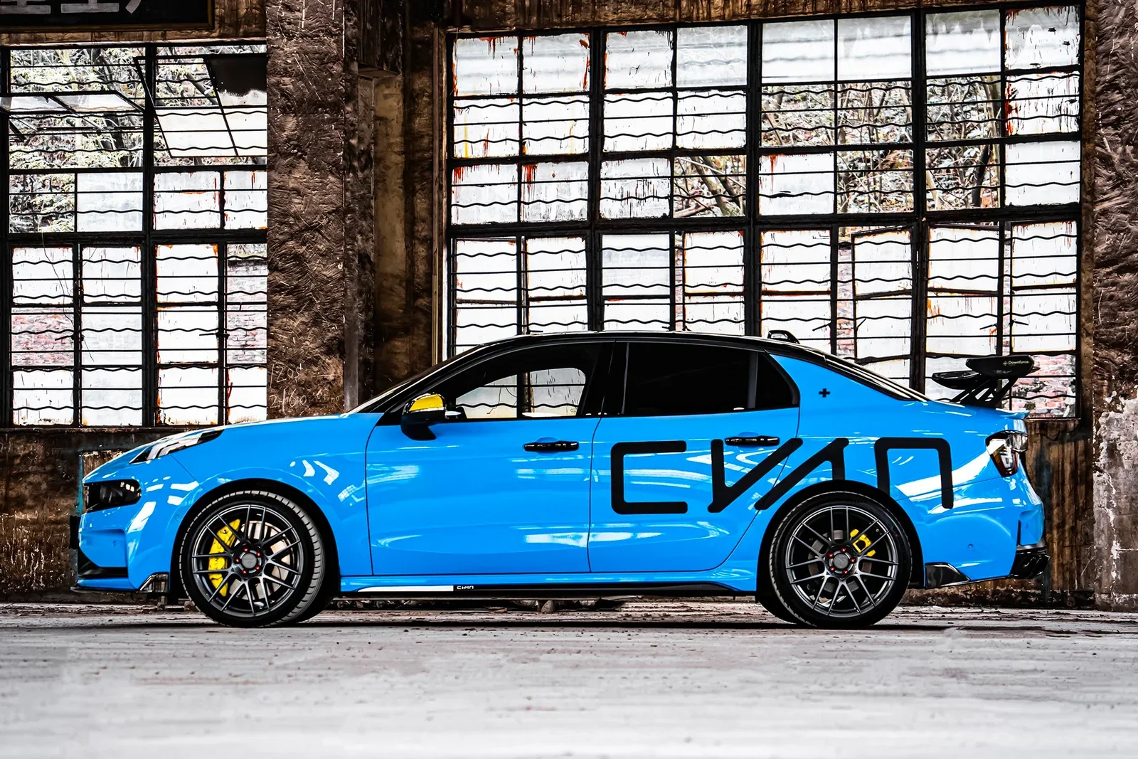 领克03 CYAN · FG CK70 轮毂装车实拍，第1张
