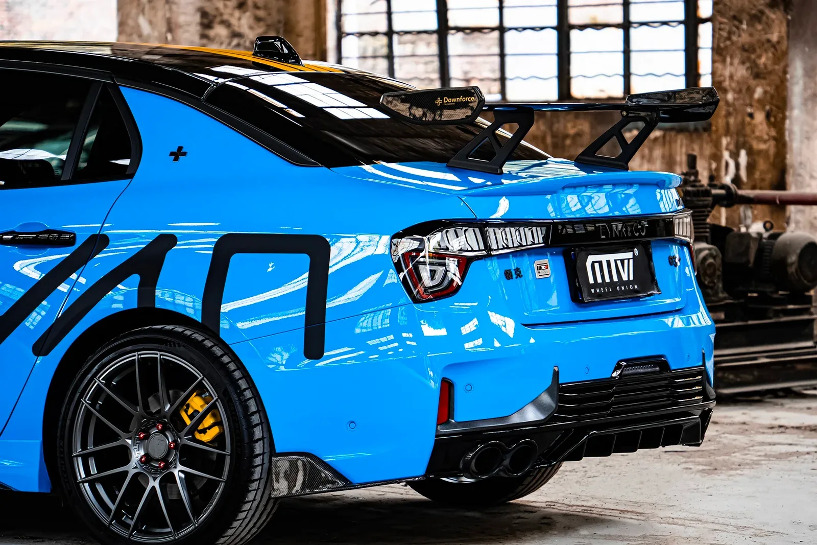 领克03 CYAN · FG CK70 轮毂装车实拍，第3张