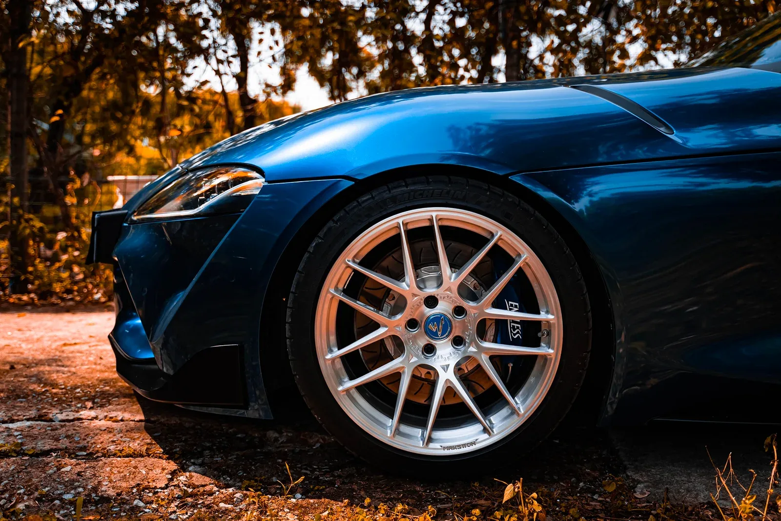 丰田Supra · FG CK70 轮毂装车实拍，第4张