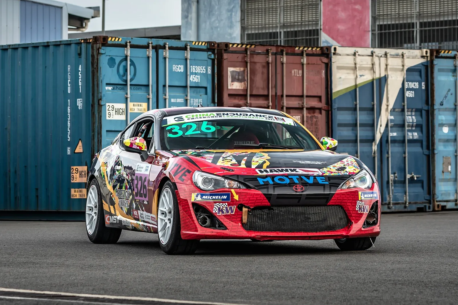 丰田FT86 · FG CK70CE 轮毂装车实拍，第4张