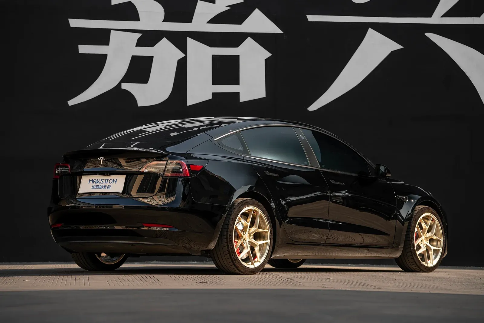 特斯拉Model3 · FG FK07 轮毂装车实拍，第3张