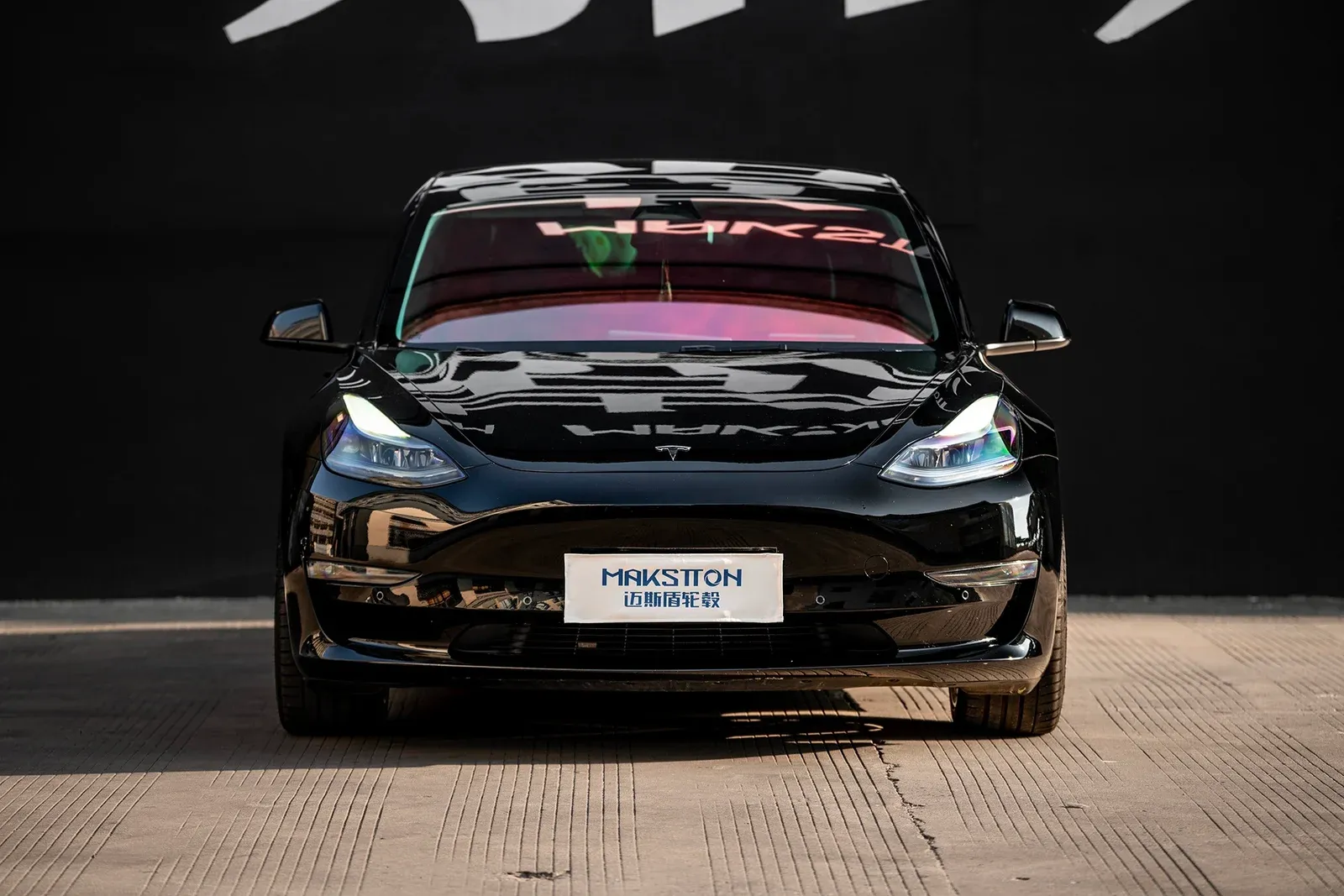 特斯拉Model3 · FG FK07 轮毂装车实拍，第4张
