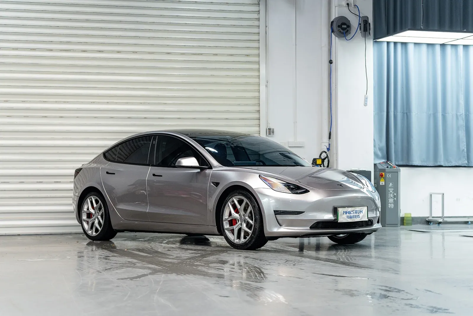 特斯拉MODEL3 · FG FK07RL 轮毂装车实拍，第2张