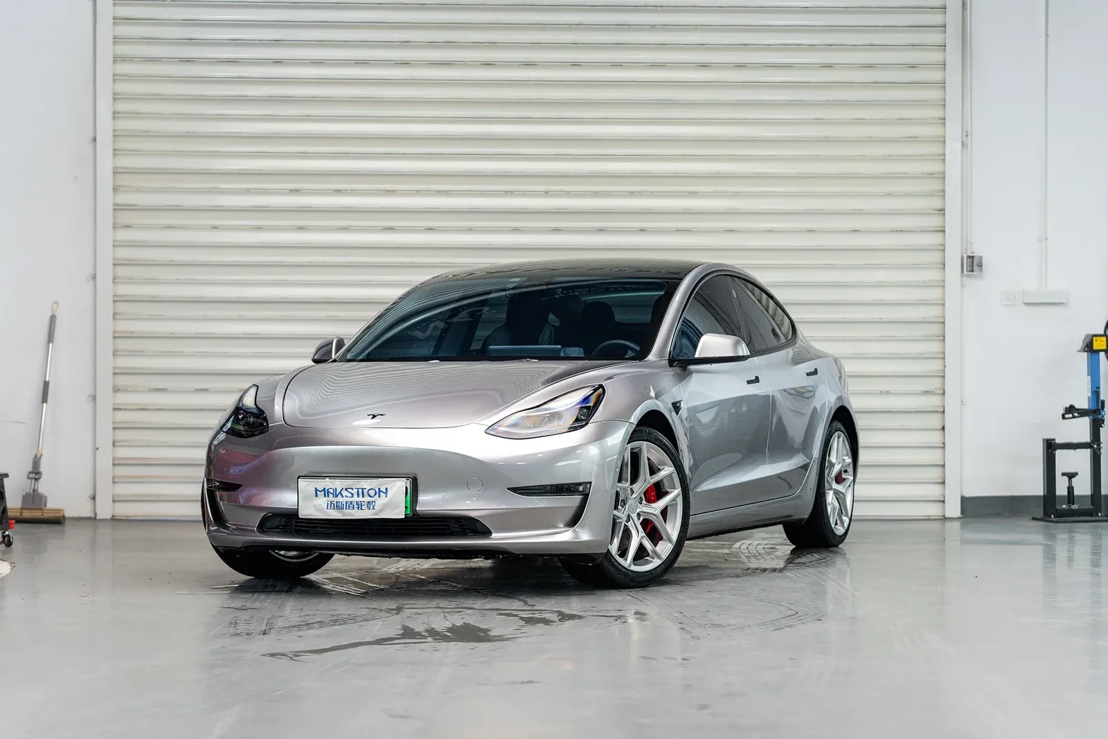 特斯拉MODEL3 · FG FK07RL 轮毂装车实拍，第4张