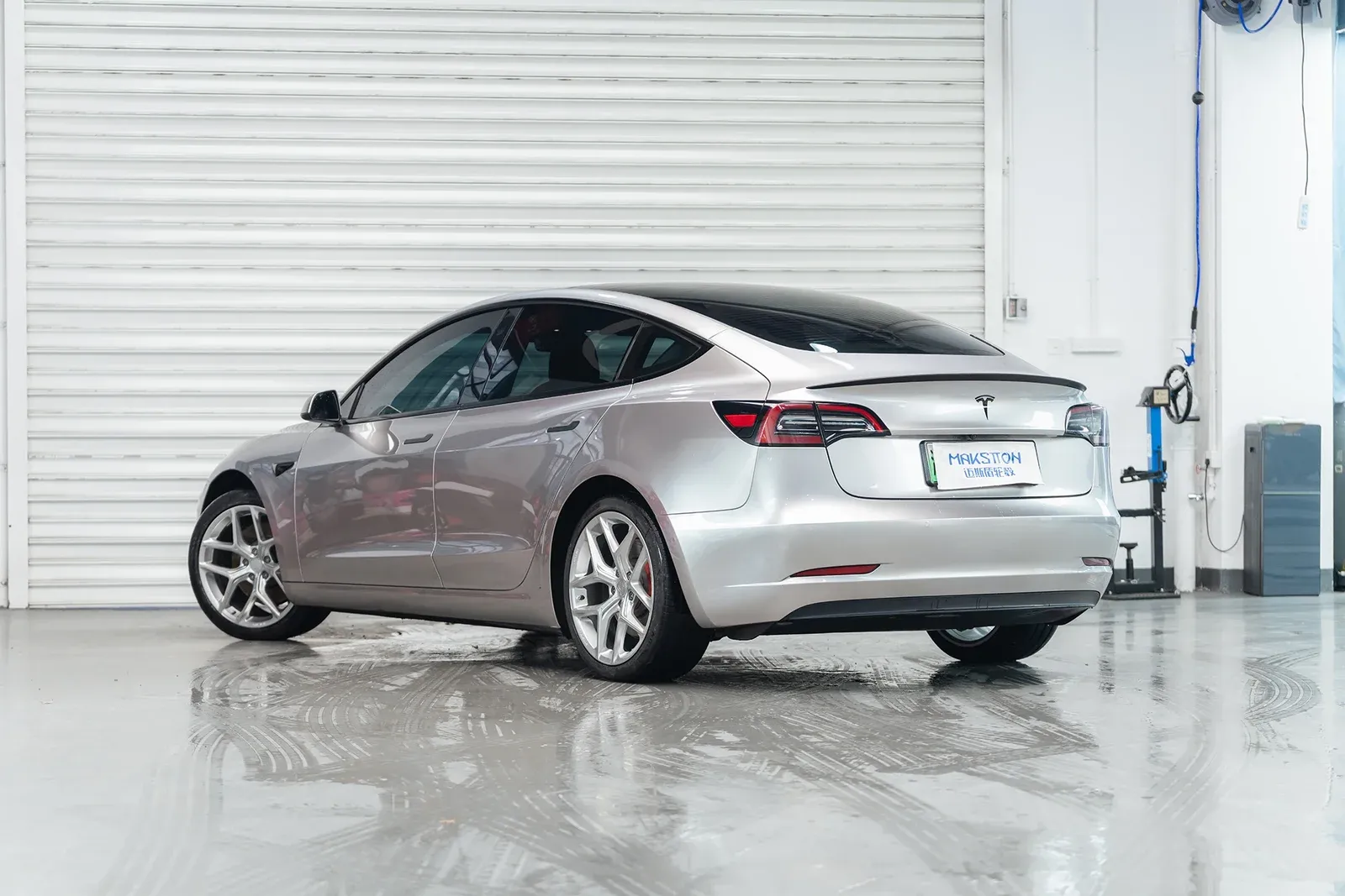 特斯拉MODEL3 · FG FK07RL 轮毂装车实拍，第5张