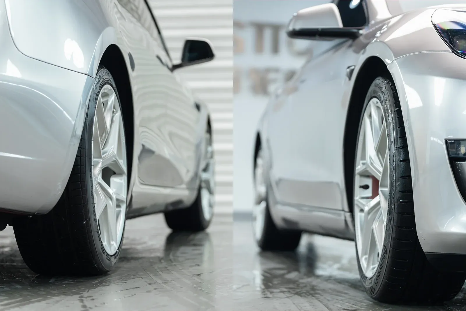 特斯拉MODEL3 · FG FK07RL 轮毂装车实拍，第6张
