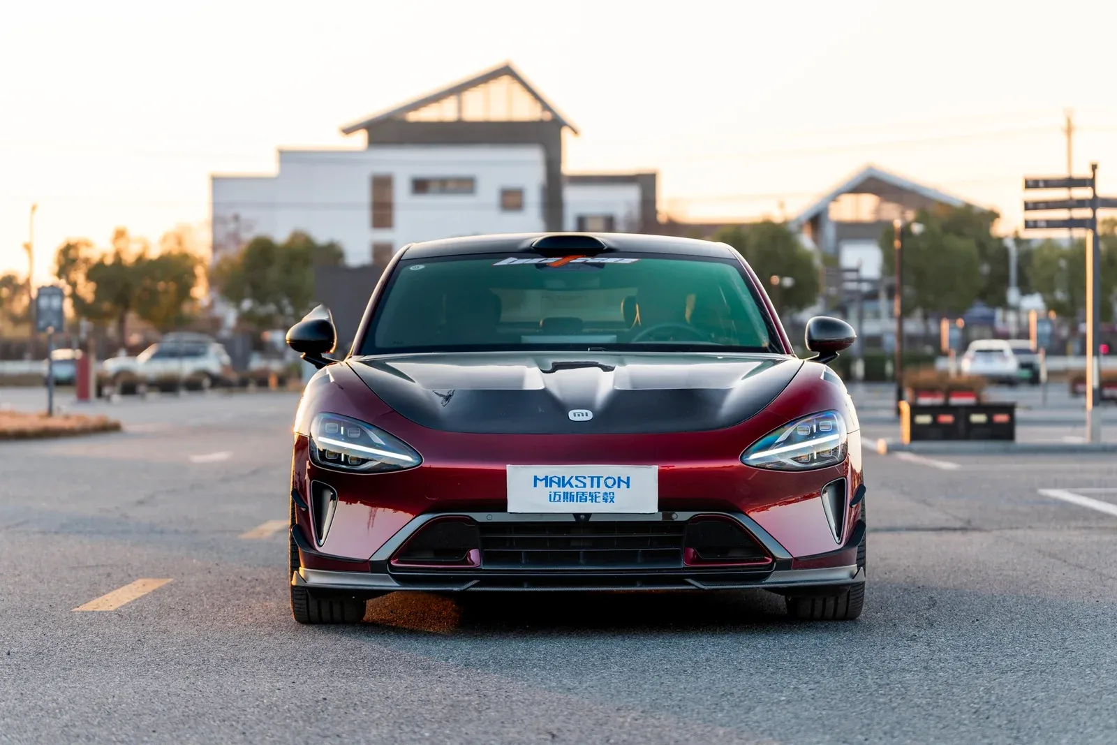 小米SU7改装MAKSTTON FG FK07RS20寸轮毂实拍图（第4张）