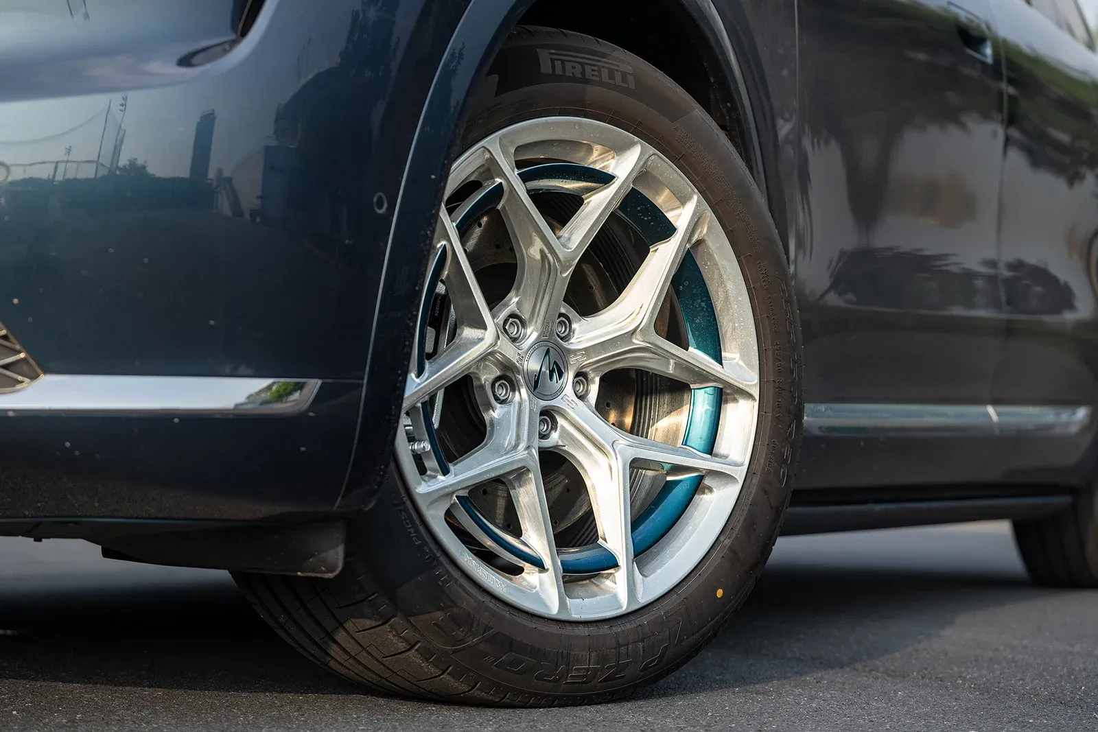 问界M7 EV · FG FK07RS 轮毂装车实拍，第3张